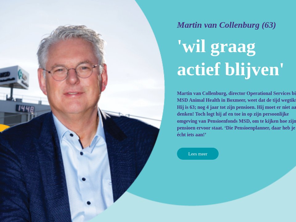 Jouw vraag, ons antwoord - MSD Beter Pensioen voorjaar 2025